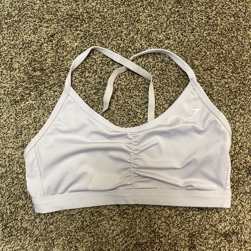 Gymshark ruched sports bra